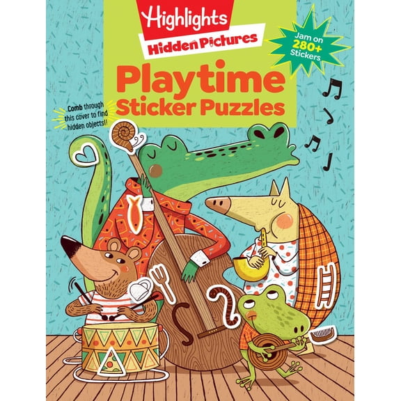 Playtime Sticker Puzzles (Paperback)