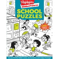 School Puzzles: Activity Book for Kids 6 and up with over 100 Puzzles Featuring Classrooms, Field Trips and More, Search and Find over 1,900 Hidden Objects (Paperback)