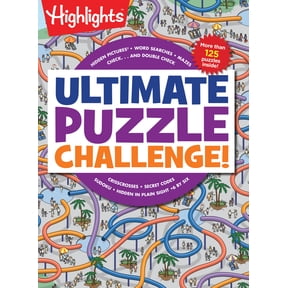 Ultimate Puzzle Challenge!: 125+ Brain Games for Kids, Mazes, Brain Teasers, Word Searches, Crossword Puzzles, Sudoku, Logic Puzzles and More, Kids Activity Book (Paperback)