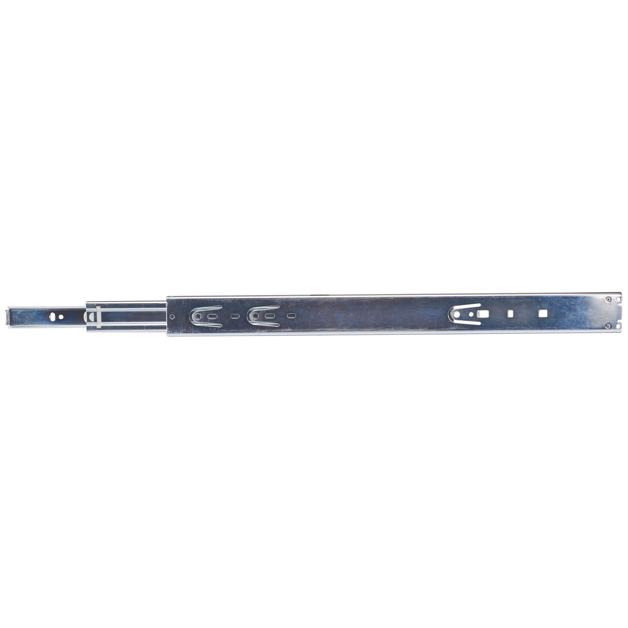 HIGHPOINT Push-To-Open/Soft Close Full Extension Side Mount Slide – Zinc – 14” - Pair