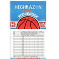 HIGHRAZON Basketball Scorebook, 35 Games for Scorekeepers, Basketball