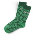 thumbnail image 1 of HIGHTIMES Magazine Officially Licensed Socks, Funny Novelty Crew Socks, Fun Unique Patterns And Designs, 1 of 6