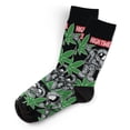 thumbnail image 1 of HIGHTIMES Magazine Officially Licensed Socks, Funny Novelty Crew Socks, Fun Unique Patterns And Designs, 1 of 6