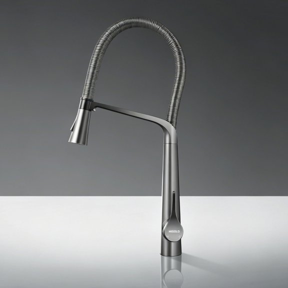 HIGOLD BN2.0 High Arc Spring Kitchen Faucet with Magnetic Technology, iF Design Award & Reddot Award