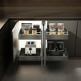 thumbnail image 1 of HIGOLD Shearer Full-Open Magic Pull Out Basket For Left & Right Blind Corner Cabinet, 1 of 6