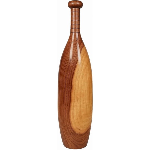 HIH - Indian Clubs - Traditional Wooden Club Bells - Shoulder & Grip Strength & Mobility Fitness Exercise Training | Home & Gym Workout 2 KG OR 4.40 LBS