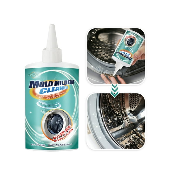 HIHWEM Mold Remover Gel,Household Mold Cleaner for Washing Machine,Tile Grout,Home Sink,Kitchen,Showers