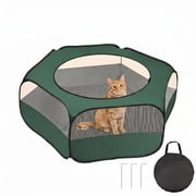 HIIMALEX Cat Playpen Bunny Playpen Cage Hideout Playgroud for Cat Rabbit Guinea Pigs Rats Chinchilla