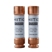 HIITIO RK5 45A Time-Delay Fuse, UL Listed, 250VAC/150VDC, Dual-Element, 2-Pack