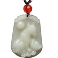 thumbnail image 1 of HIJONES Men Women's Chinese Zodiac Necklace 12 Animals Patron Saint Pendant Charm with Chain Dog, 1 of 2