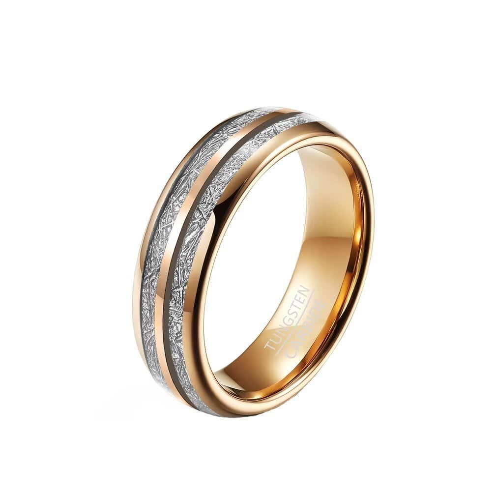 HIJONES Mannen Vrouwen Rvs Brede Band Duimring Pijp Cut Plain Flat Top Ringen Comfort Fit, Metaal, Geen edelsteen