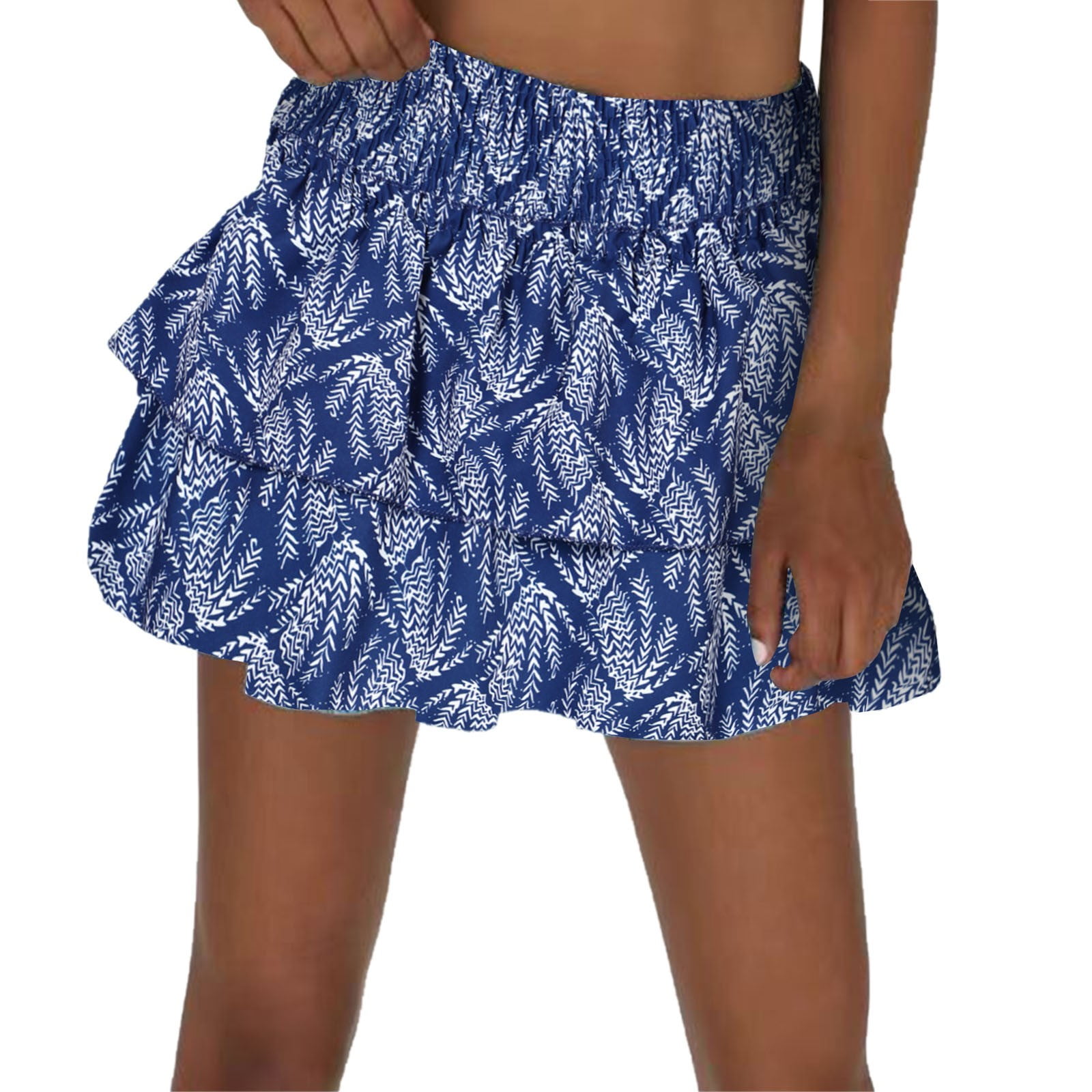 HIK2RMB Hangers for Skirts Wrap Skirts Long Skater Skirt High Slit