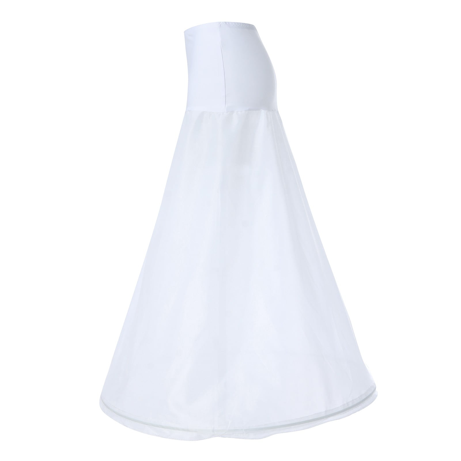 HIK2RMB Women's Ankle Length Petticoats Wedding Slips Plus Size Petticoat Crinoline Slip