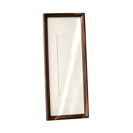 HIKVEX Elegant Solid Wood Photo Frame in Walnut Finish for Decor A