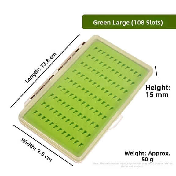 HIKVEX Fly Fishing Hook Storage Box Small Portable Abs Tackle Organizer Case B