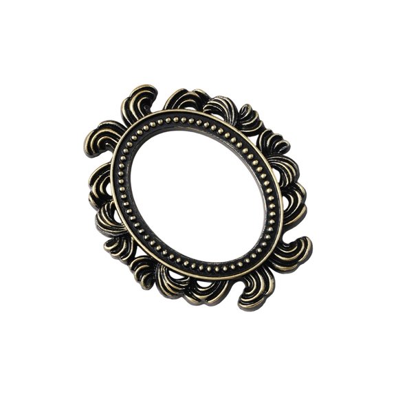 HIKVEX Halloween Decorative for Mini Frame Black Resin Photo Display for Festive Cheer 6