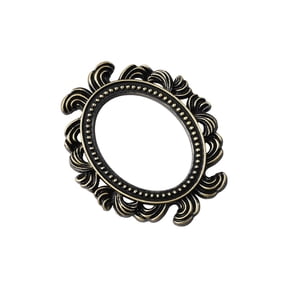 HIKVEX Halloween Decorative for Mini Frame Black Resin Photo Display for Festive Cheer 6