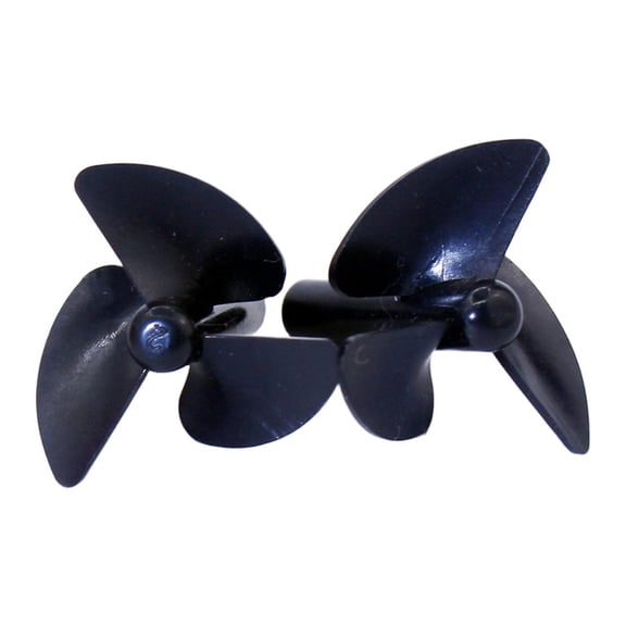 HIKVEX Pc 3-Blade Propeller, High-Strength Submersible Boat Prop Rc Model Part Black Propeller