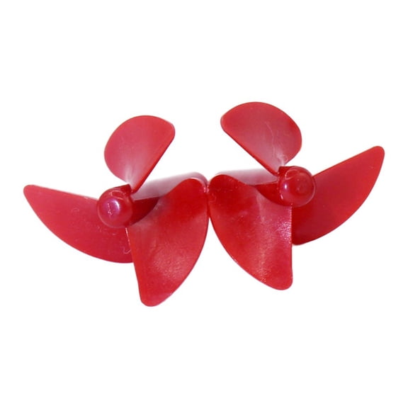 HIKVEX Pc 3-Blade Propeller High-Strength Submersible Boat Prop Rc Model Part Red Propeller