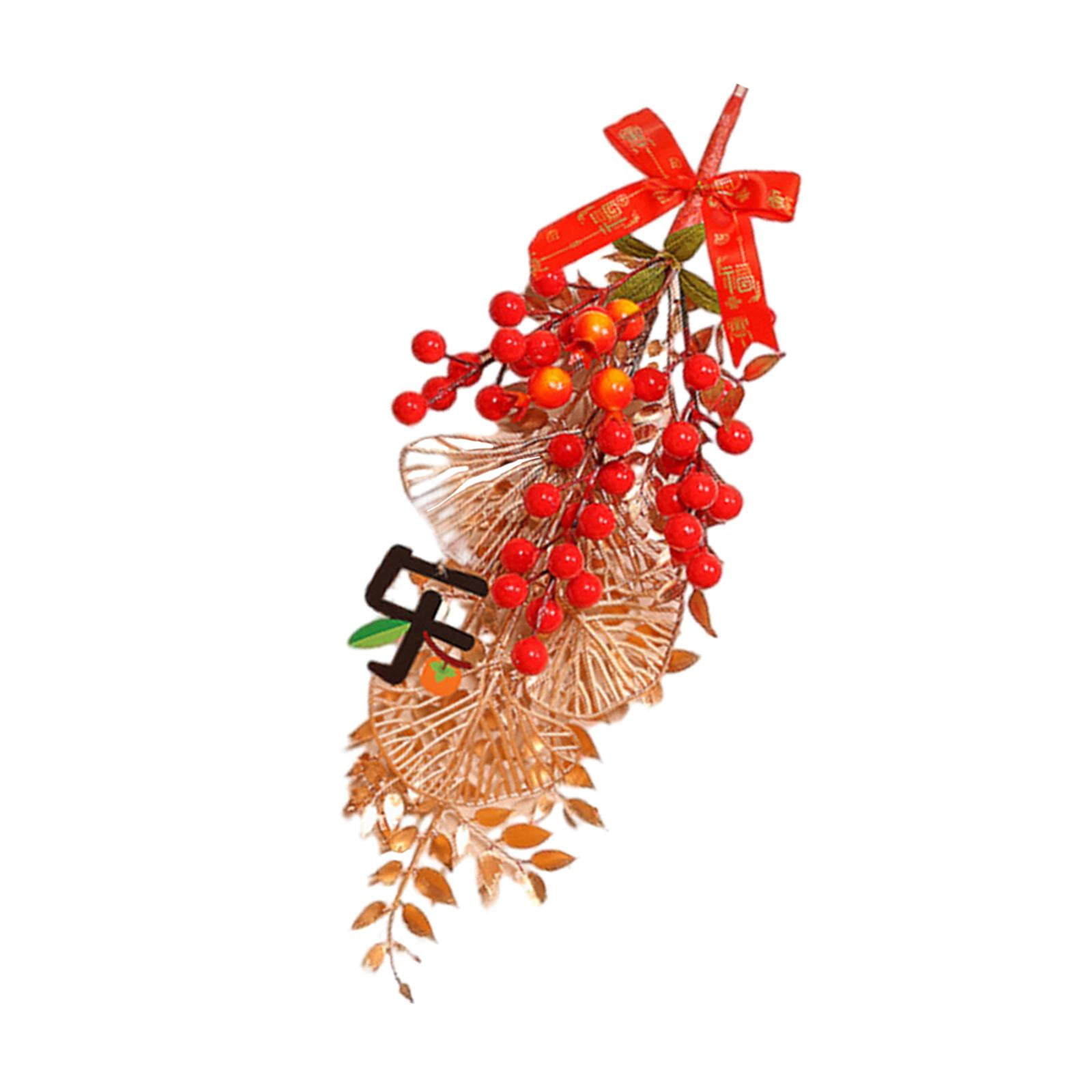 HILABEE 2025 Chinese New Year Hanging Decoration 18.9inch Artificial