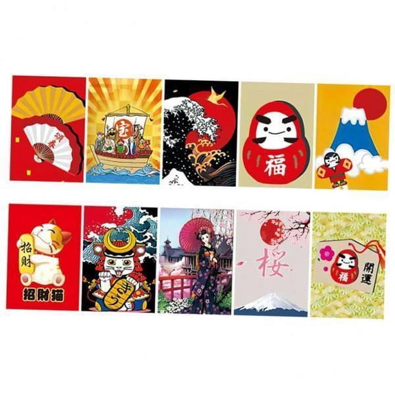 HILABEE 3-25pack Japanese Style Bunting Flags Banners Restaurant Doorway Decor 3 Pcs
