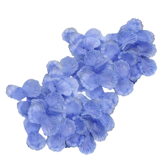 HILABEE 300 Pieces Artificial Petals Resuable for Garden Wedding Wall , Blue