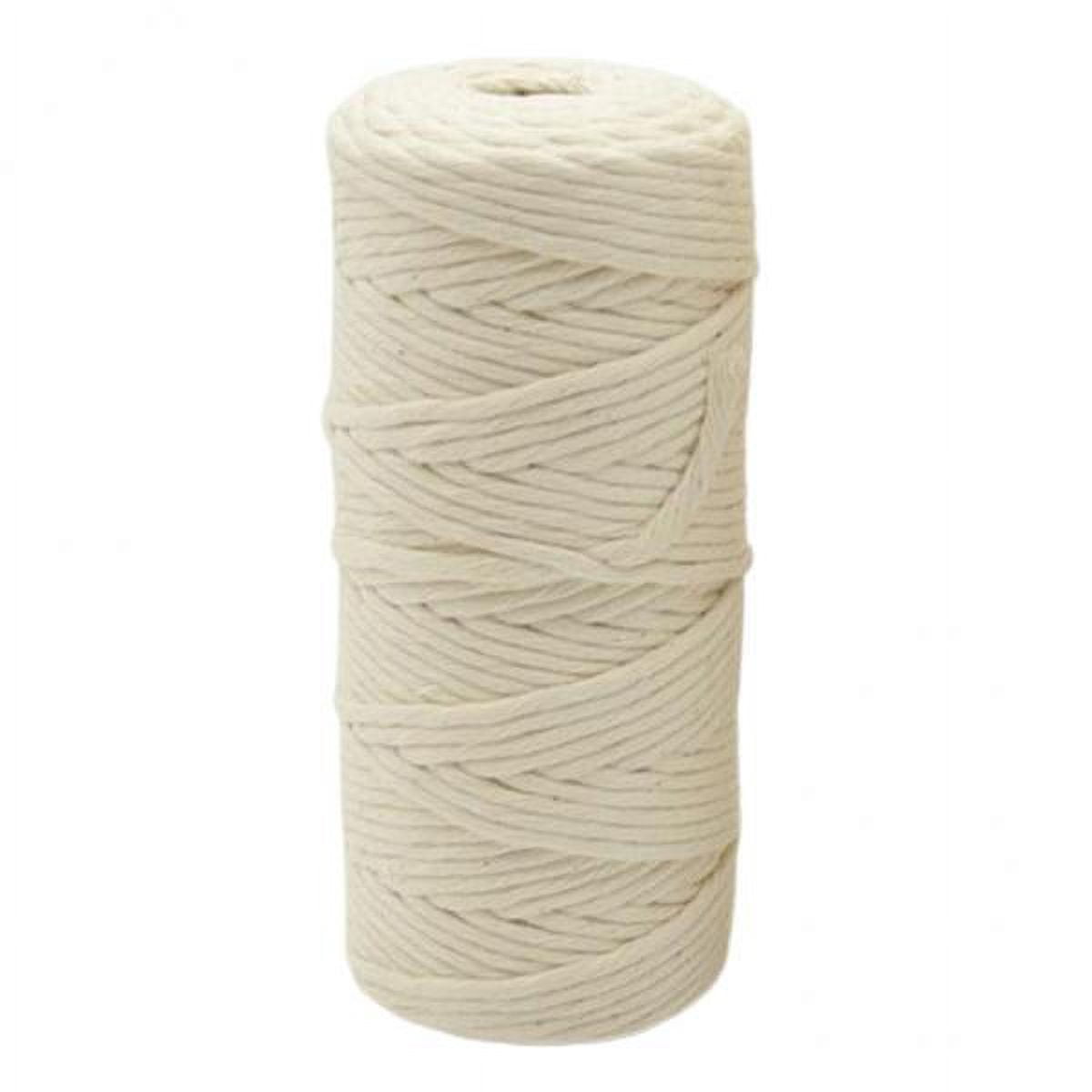 HILABEE 3x 109 Yards Natural Macrame Cord 3mm / 4mm Cotton Rope, Perfect Macrame Supplies for Wall Hanging, Plant Hangers, Crafts, Knitting