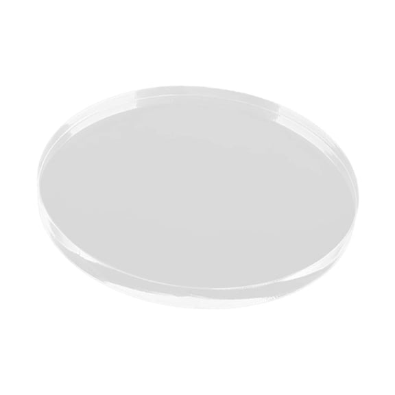 HILABEE Cake Separator Plate Acrylic Clear Stand Cake Tool Divider Board Tool Sturdy Acrylic Material Suitable for Wedding Birthday Party Dess 20cm