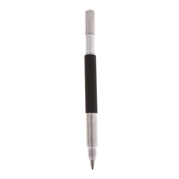 HILABEE Carbide Scriber With Caps - Alloy Etching Engraving Pen For Ceramic ,Glass ,Wood ,Metal For Handcrafts -Double End