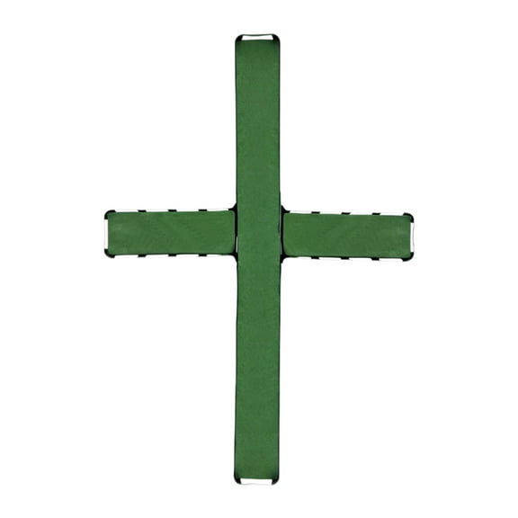 HILABEE Cross Floral Foam Flower Arrangement Holder Lightweight Wet Foam Cross Form 24 inch for Arrangements Sympathy Christmas Event
