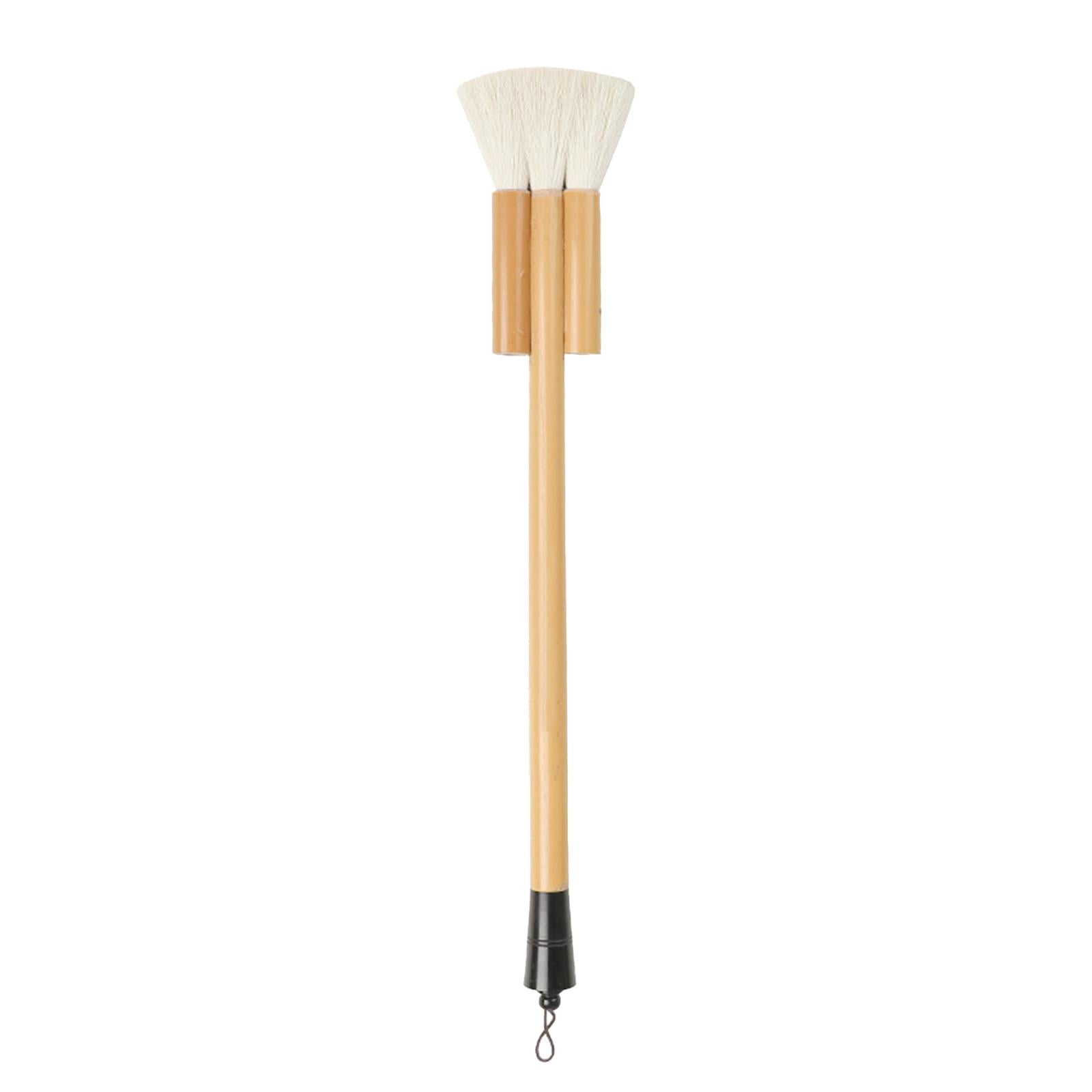 HILABEE Hair Hake Brush Flat Paint Brushes Hake Sturdy Reusable Sheep