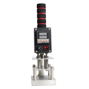 HILABEE Handheld Stamping Machine Handcrafts Marking Stamper Heat Pressure crafts Bags Pressing Embosser Bronzing Leather Belt Embossing Device