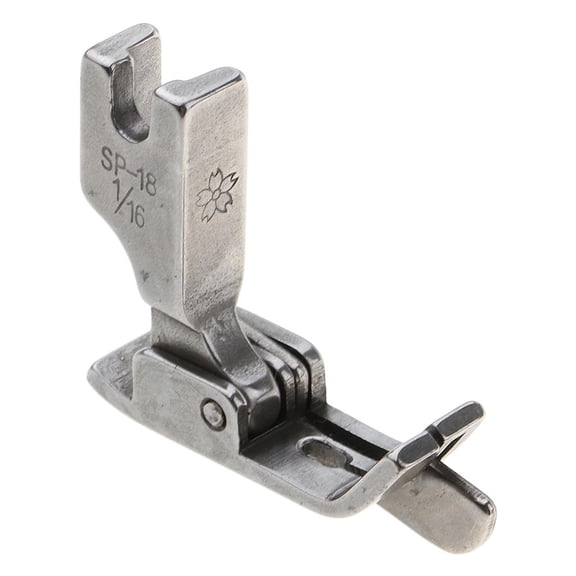 HILABEE Industrial Sewing Hinged Presser Foot for Single Machine /16" Size 2