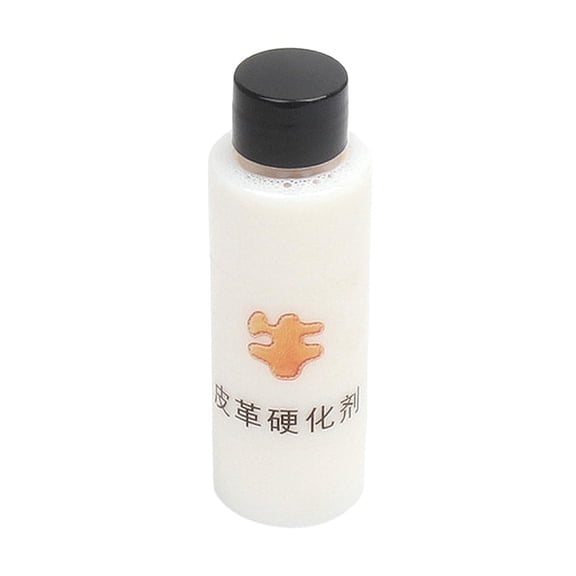 HILABEE Leather Hardener Adhesive Hem Shaper Liquid Craft Quick Bonding Fix DIY 100ml Clear Leather Fabric Modeling Stiffener Applicator Glue