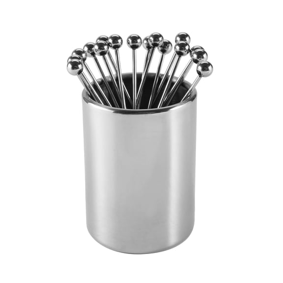 HILABEE Picks with Holder Appetizer Skewers for Restaurant Kitchen Birthday 16 Toothpick