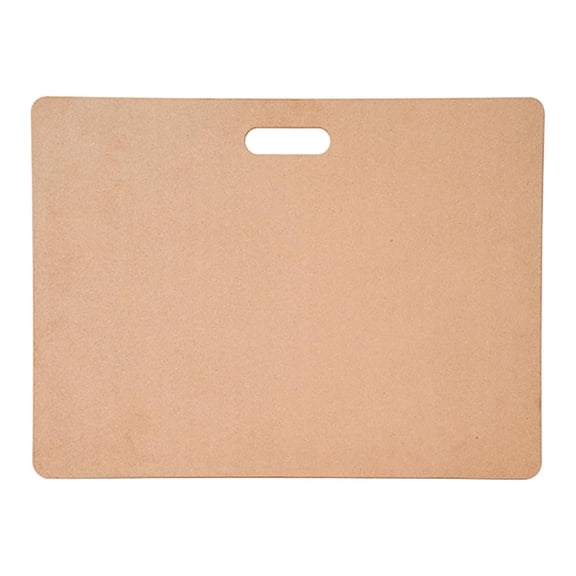 HILABEE Portable Clay Wedging Board Clay Board Fibreboard Drying Tray Blank Slab Mud Board Wooden Mat for Arts Making DIY Clay Crafts L
