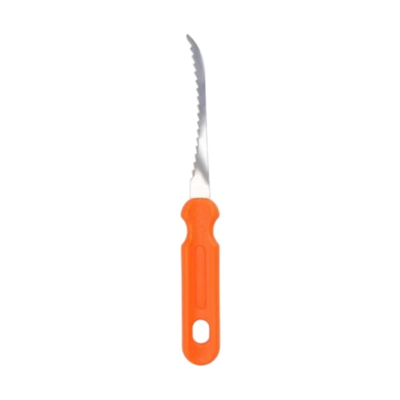 HILABEE Pumpkin Carving Tool Metal Lantern Cutting DIY Sculpting Professional Heavy Duty Stainless Steel Decoration Suitable for Kids Adults Halloween Carniva Curved