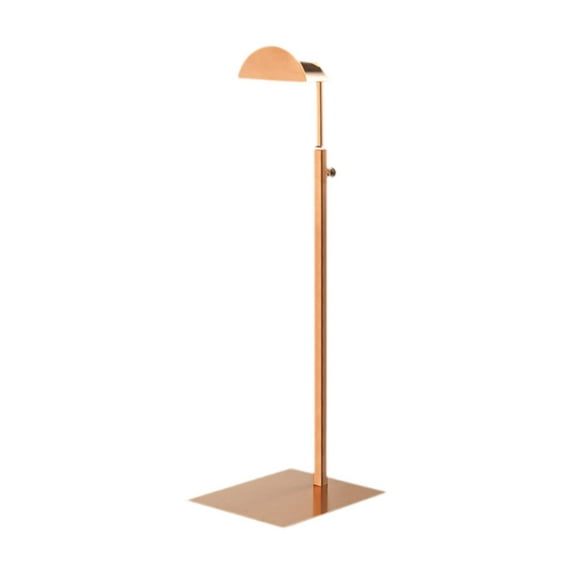 HILABEE Purse Display Stand Handbag Holder Anti Slip Portable Stand Handbag Rack Women Handbag Display Rack for Supermarket Retail Rose Gold D Head