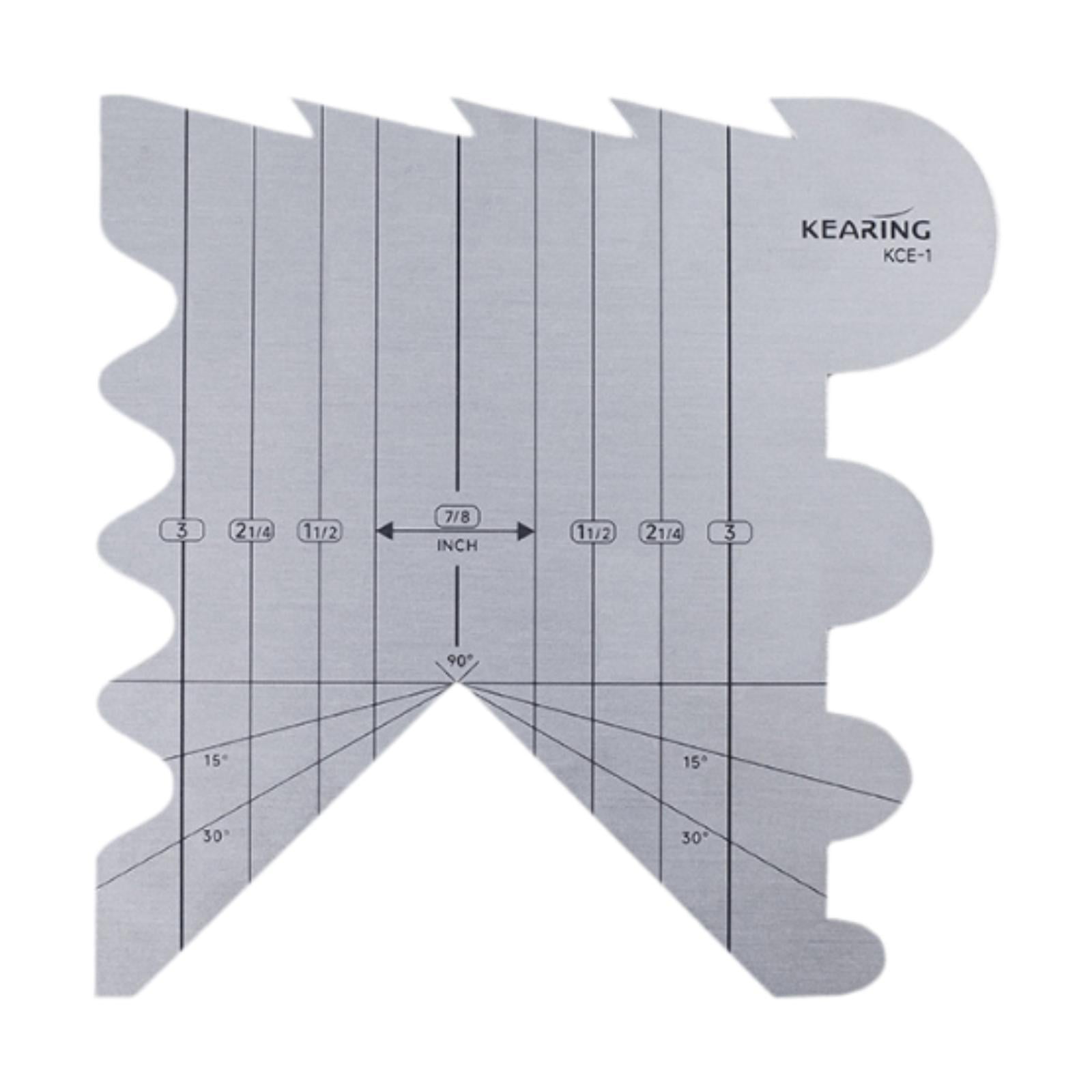 Uniform Ribbon Ruler HILABEE Ribbon Cutting Ruler DIY Crafts Multipurpose for Craft ...