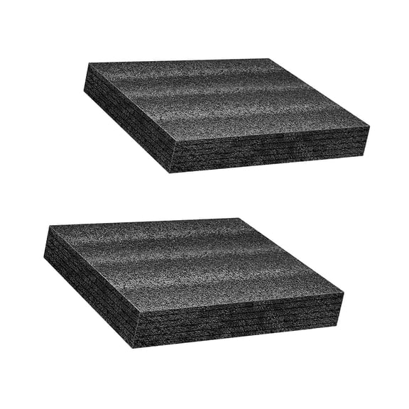 HILABEE Set of 2 Sheets Made of Polyethylene Foam, Customizable Foam Block for Packaging