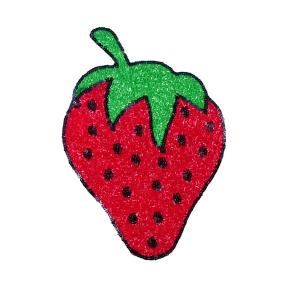 HILABEE Strawberry Patch Decorative Cartoon Badge, Easy to Use Iron-on/Sew-on Patches, Ideal for DIY Crafts, Clothes, Bags, Shoes Repair, Stylish Clothing Accessories for All Ages