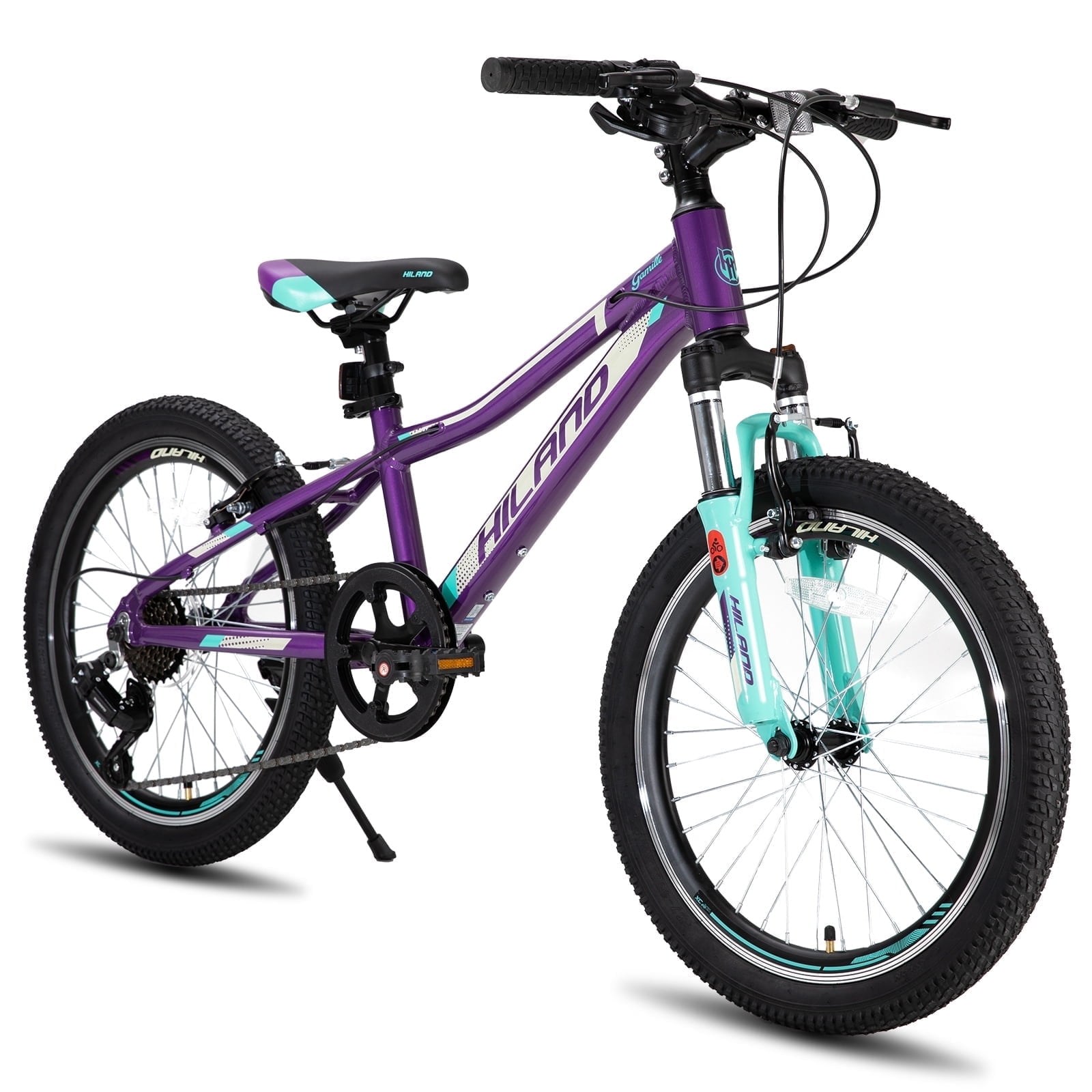 B107 値下げしました!★普通自転車★colorful bicycle★26インチ★6段変速 HILAND 20-inch V-Brake 7-Speed Urban Commuter Bike - Walmart.com