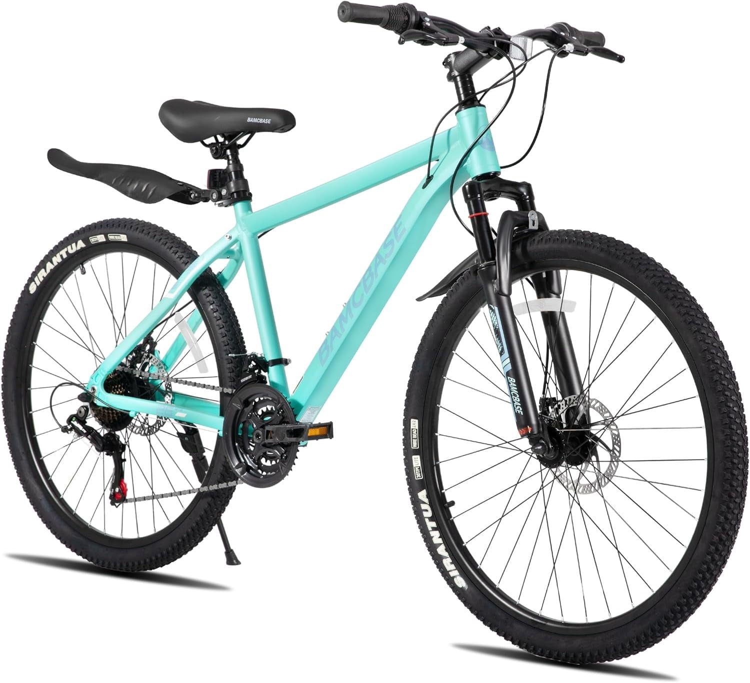 HILAND 26 Inch Mountain Bike, Mens and Womens Aluminum Frame MTB