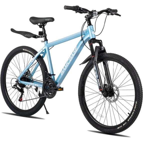 HILAND 26 Inch Mountain Bike, Mens and Womens Aluminum Frame MTB with ...