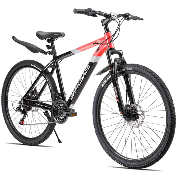 HILAND 26 Inch Mountain Bike, Mens and Womens Aluminum Frame MTB with 21 Speeds, Dis Brake, Hardtail Bicycle for Adults