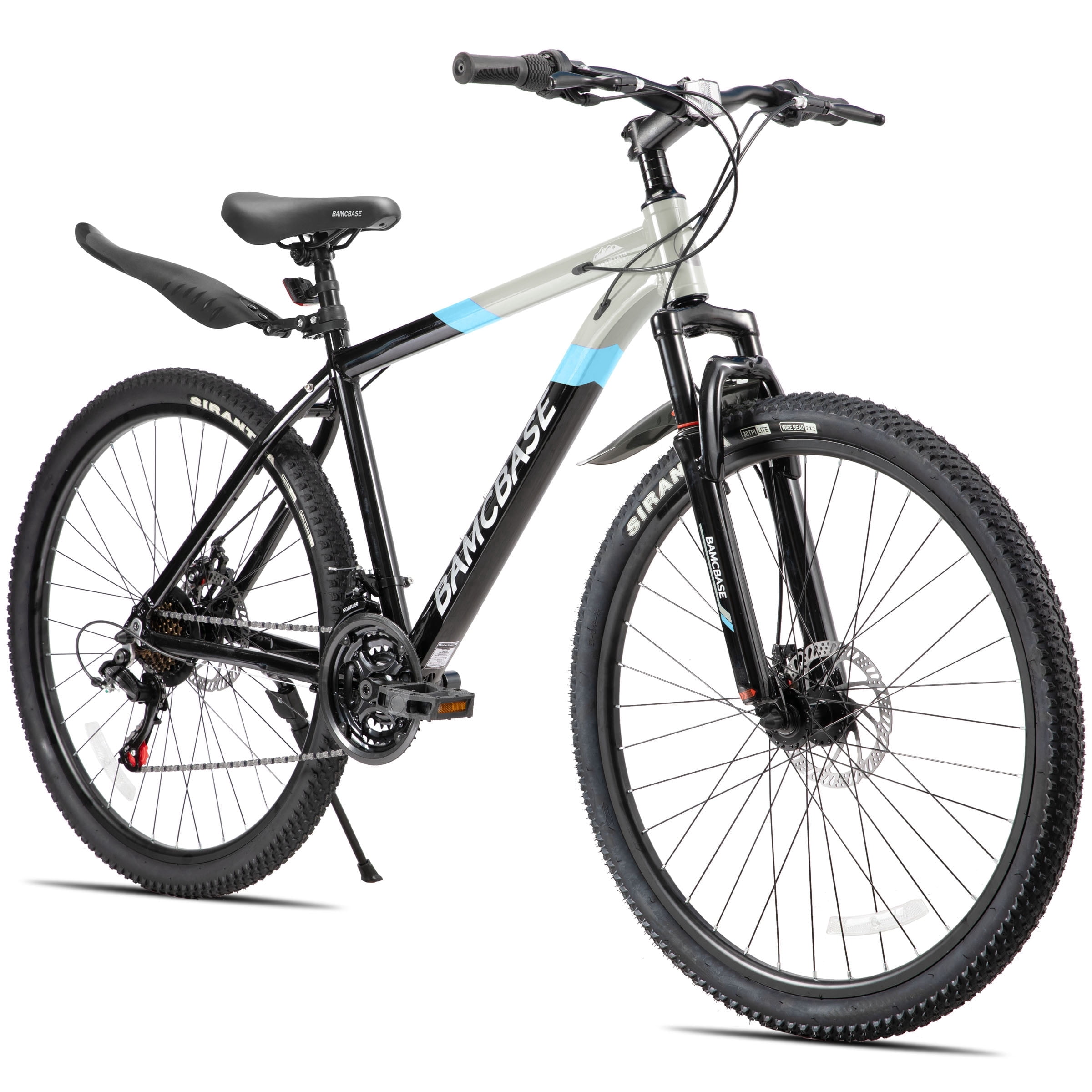 HILAND 27.5 Inch Mountain Bike, Mens and Womens Aluminum Frame MTB with
