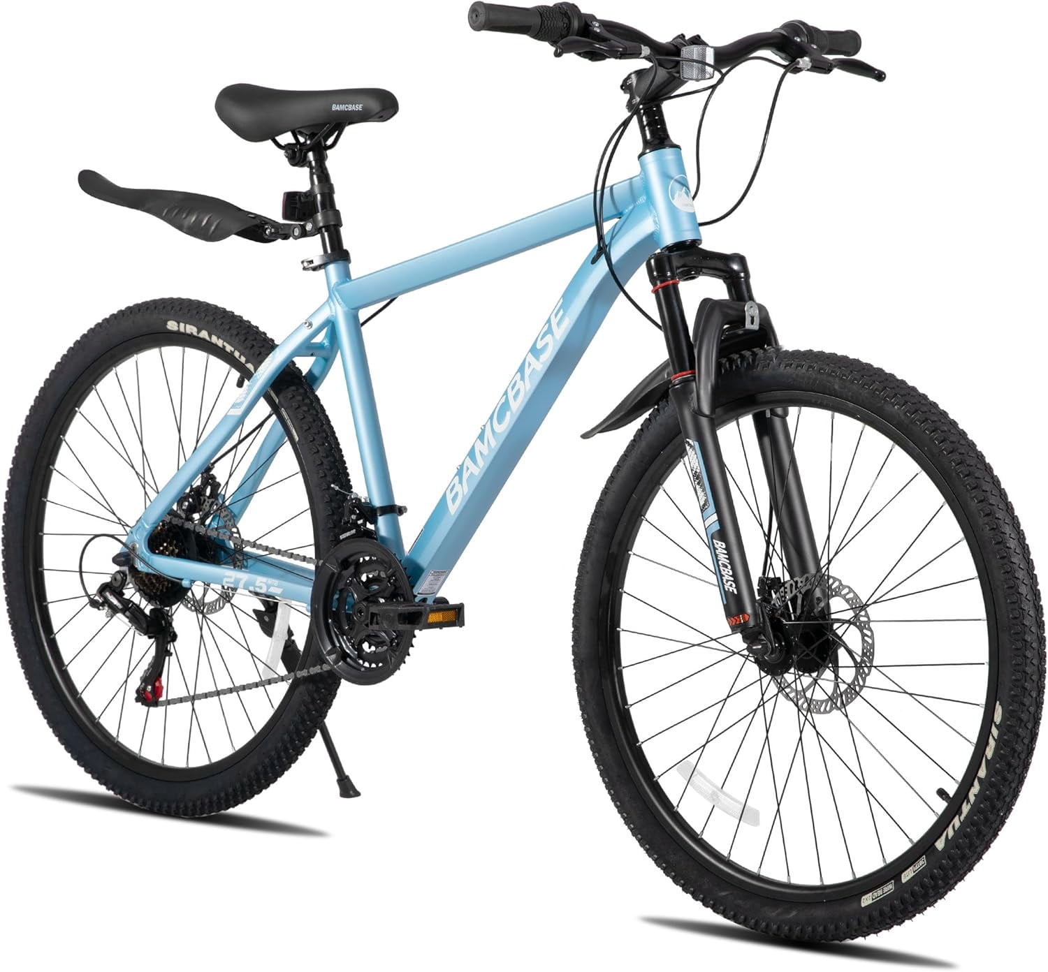 HILAND 26 Inch Mountain Bike, Mens and Womens Aluminum Frame MTB
