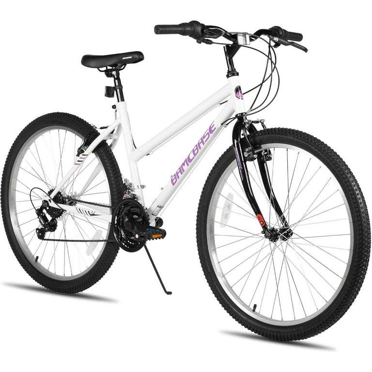 HILAND Bamcbase Womens Mountain Bike, 24 26 Inch 18 Speeds