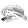 thumbnail image 1 of HILASON Braided Poly Barrel Racing Contest Flat Reins 9Ft White, 1 of 5