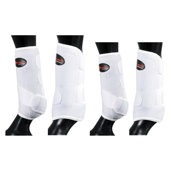 HILASON L M S Horse Front Rear Hind Leg Sport Boot 2 Pack | 4 Pack | Horse Leg Boots